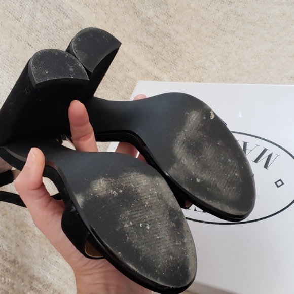 Suede Strap Heels - Picture 6 of 6